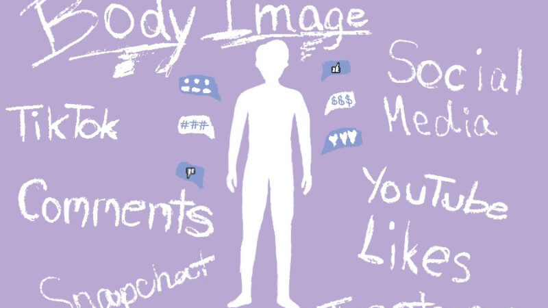 Social media ruining teens body image